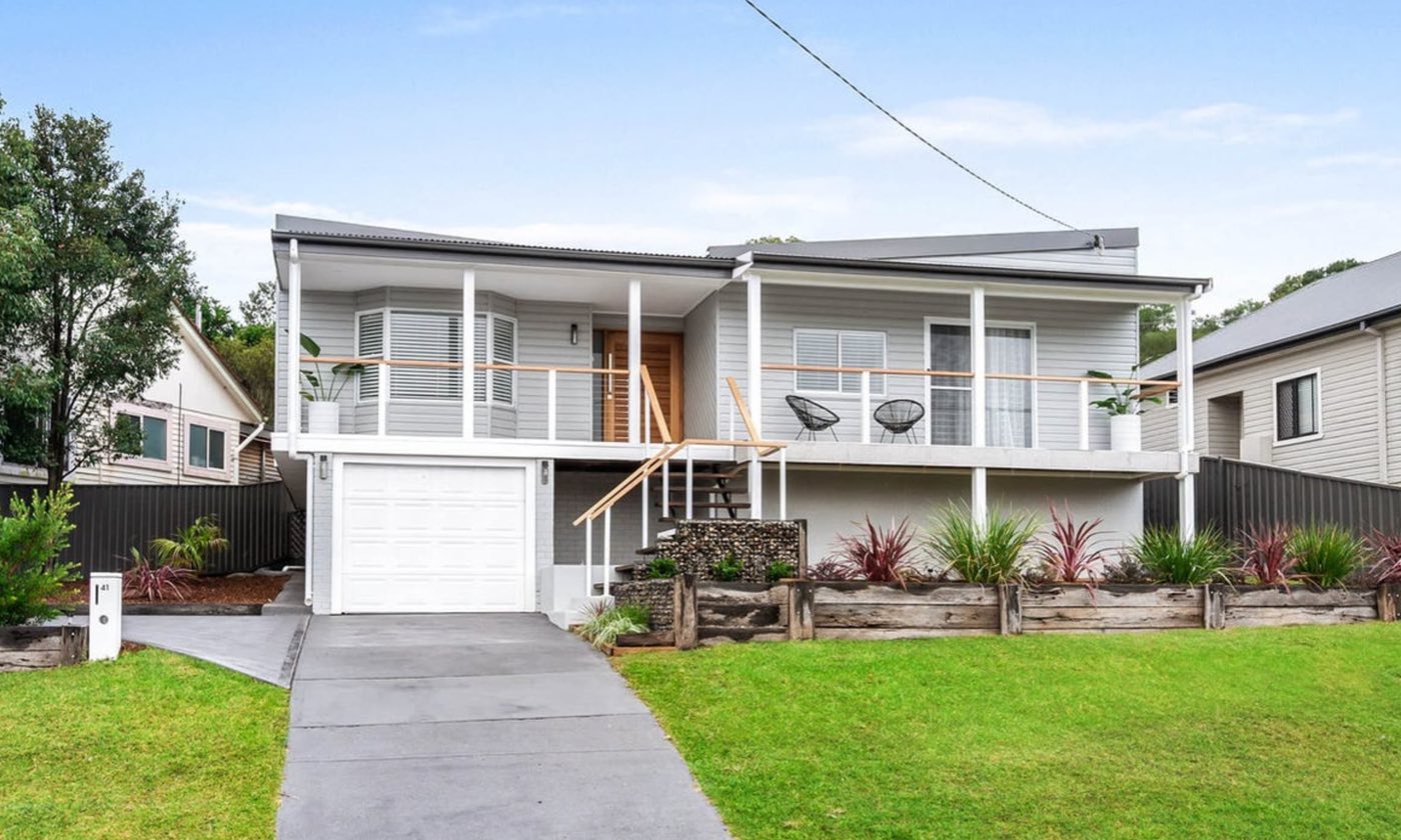 A renovated coastal home secured on terms.
